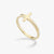 18K Gold Over Silver