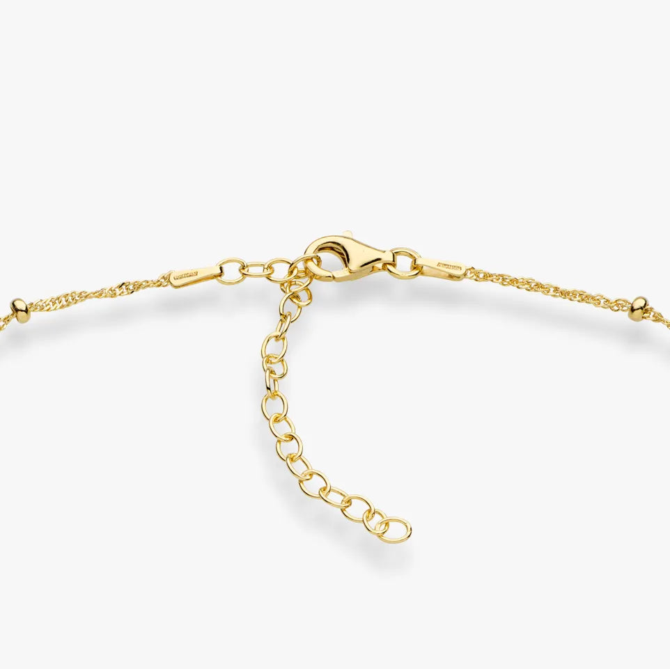 18K Gold Over Silver