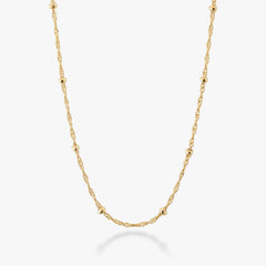 18K Gold Over Silver