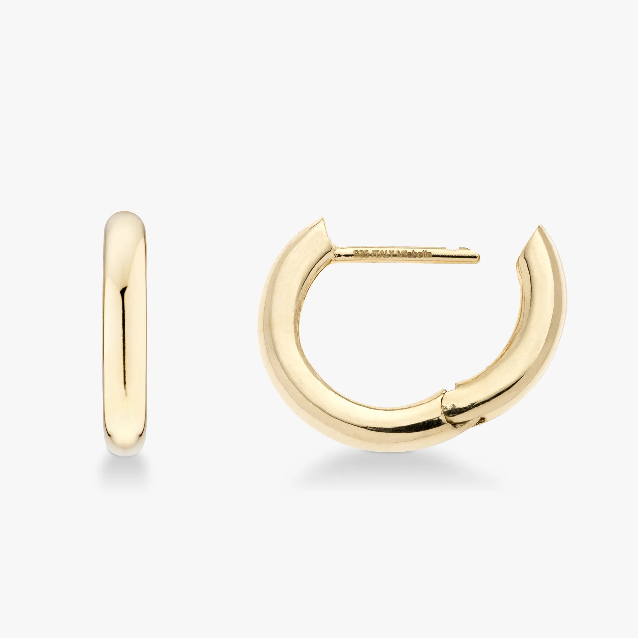 18K Gold Over Silver