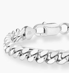 Rhodium Plated Sterling Silver